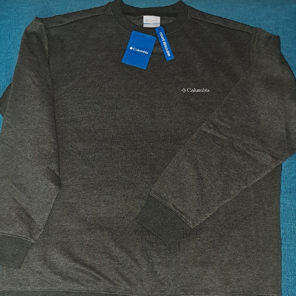 Columbia Men's Green Crewneck Sweater Size Large New